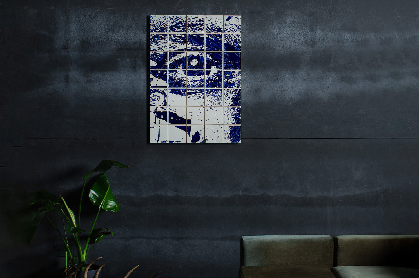 Strate print by Alexandre Farto aka Vhils on sale at Underdogs gallery