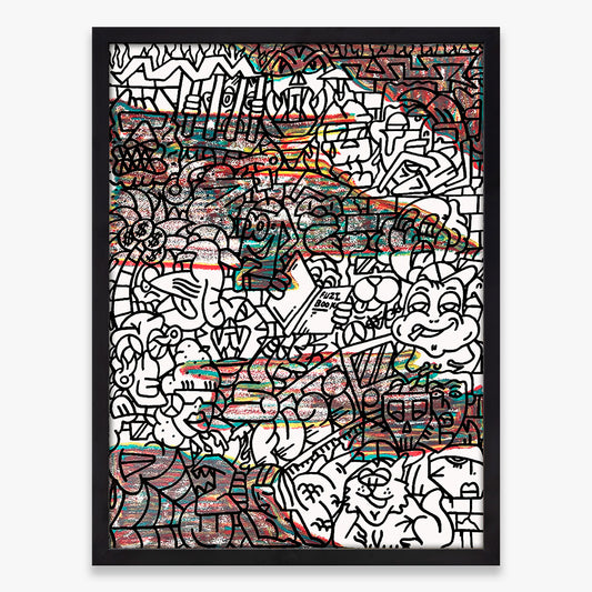 Limited edition Untitled piece by FUZI available at Underdogs