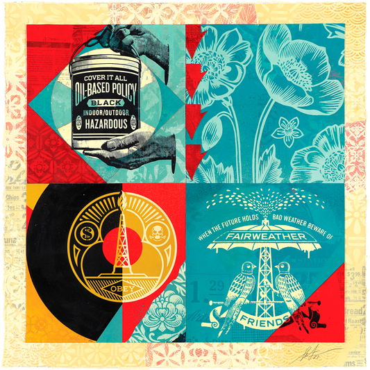 Buy the Modular Discourse artwork by Shepard Fairey now at Underdogs