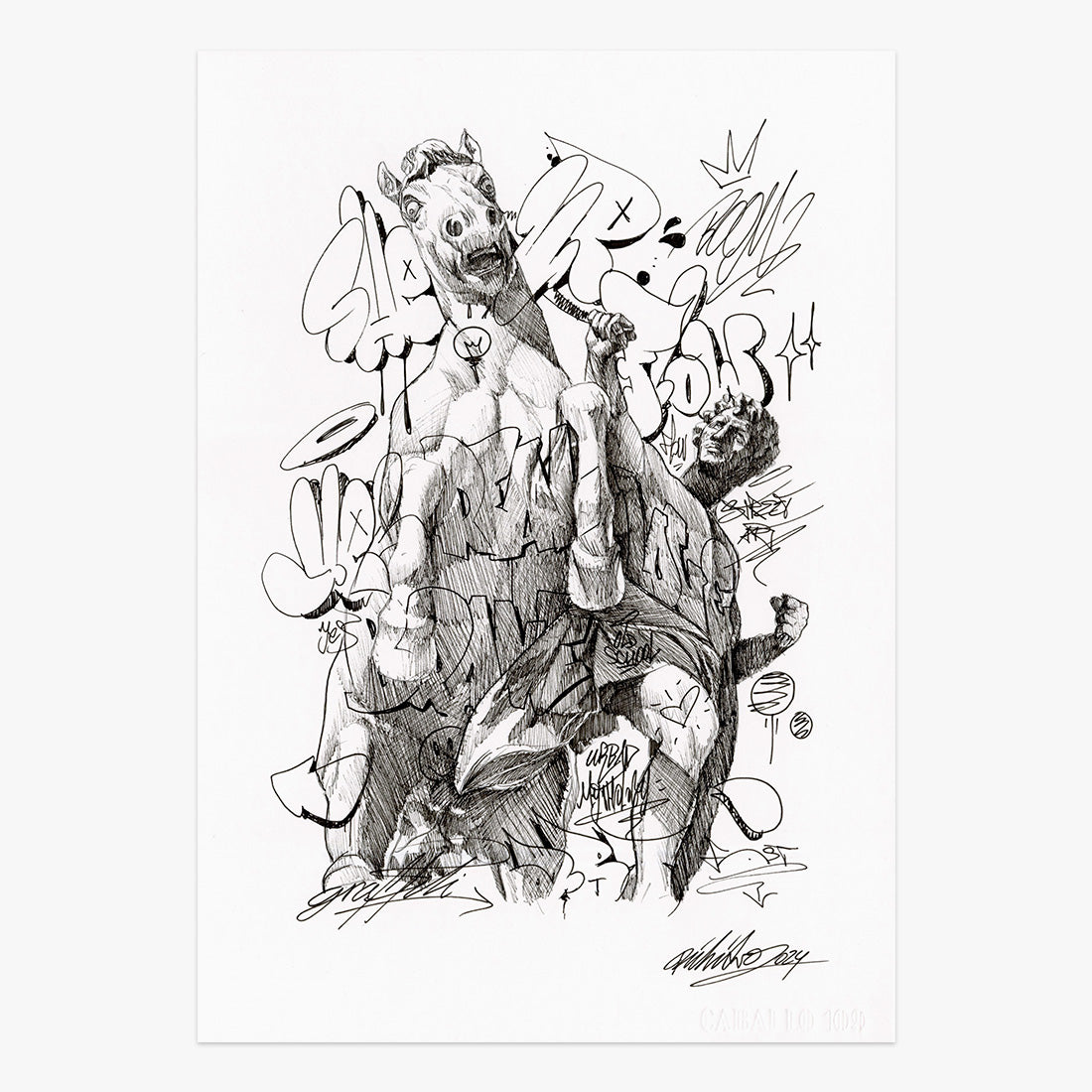 Untitled (Tamer of horses)