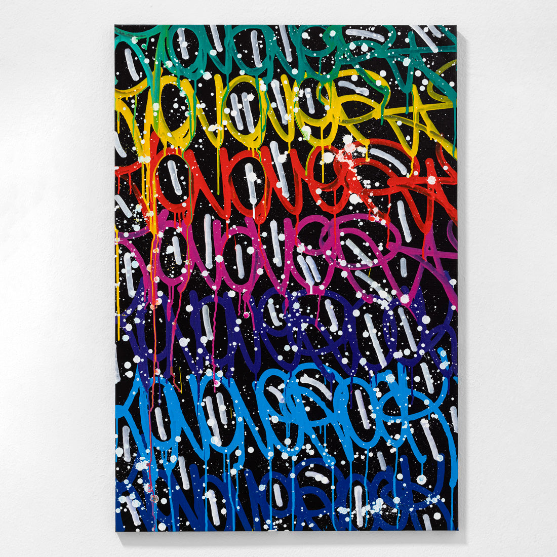 The Time Is Now print by JonOne on sale at Underdogs gallery