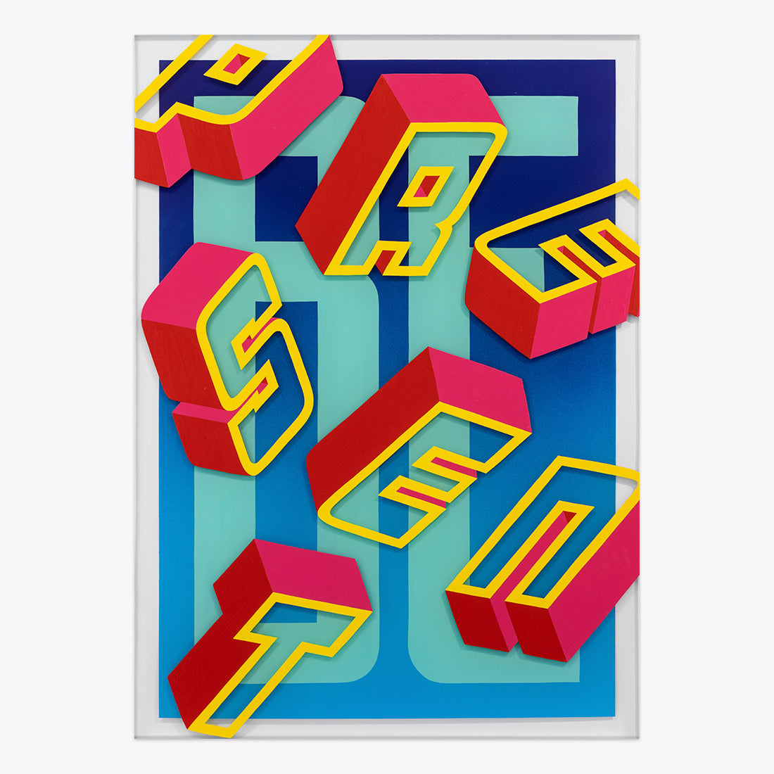 Be Present print by Halfstudio on sale at Underdogs gallery