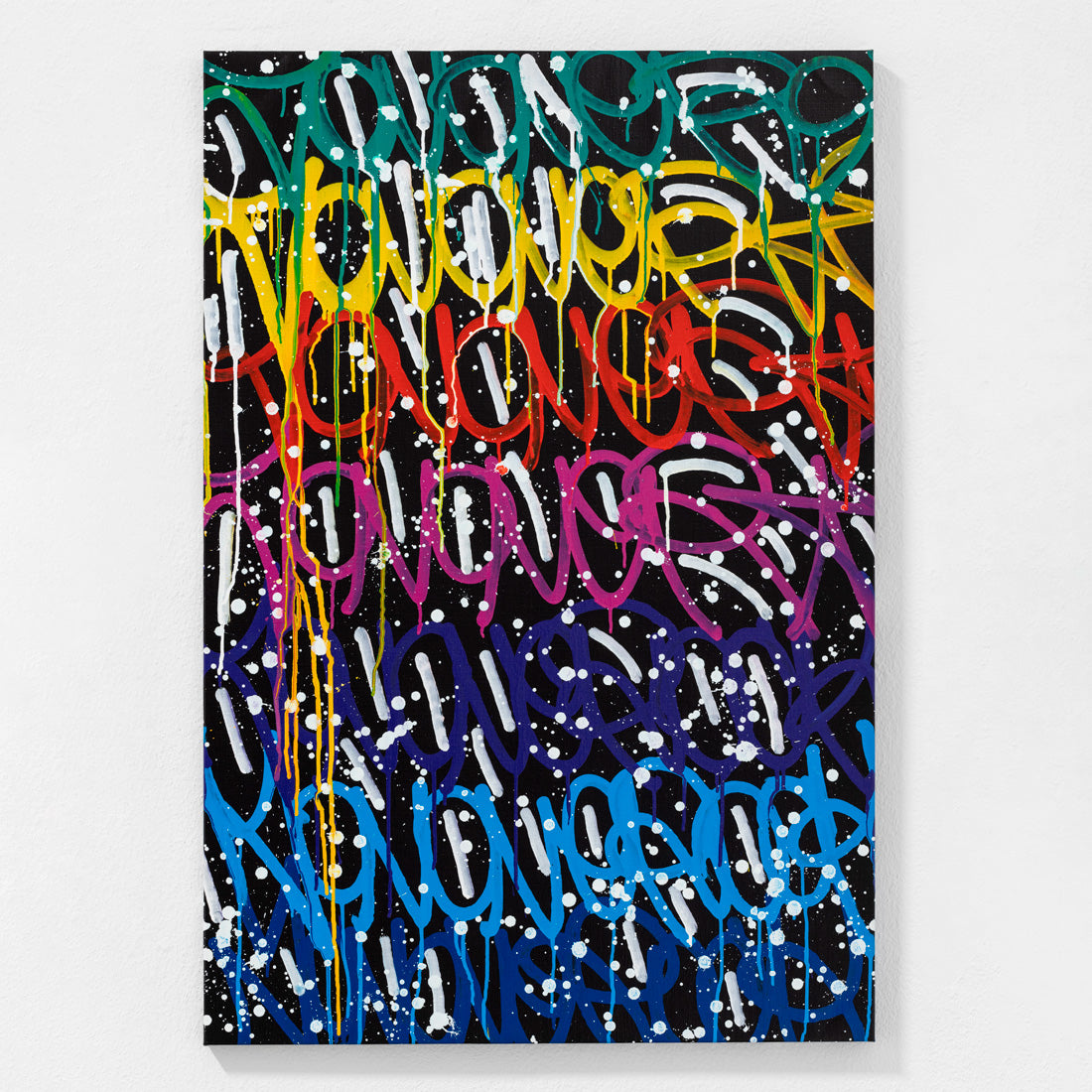 Mercy print by JonOne on sale at Underdogs gallery