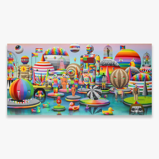 Buy the Interdimensional Ecosystem artwork by Okuda San Miguel now at Underdogs