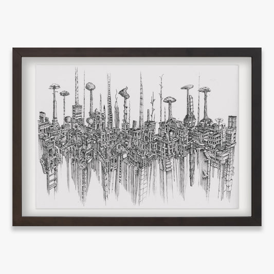 Collectible Cadernos De Paris Iv art piece by Ana Aragão, sold via Underdogs