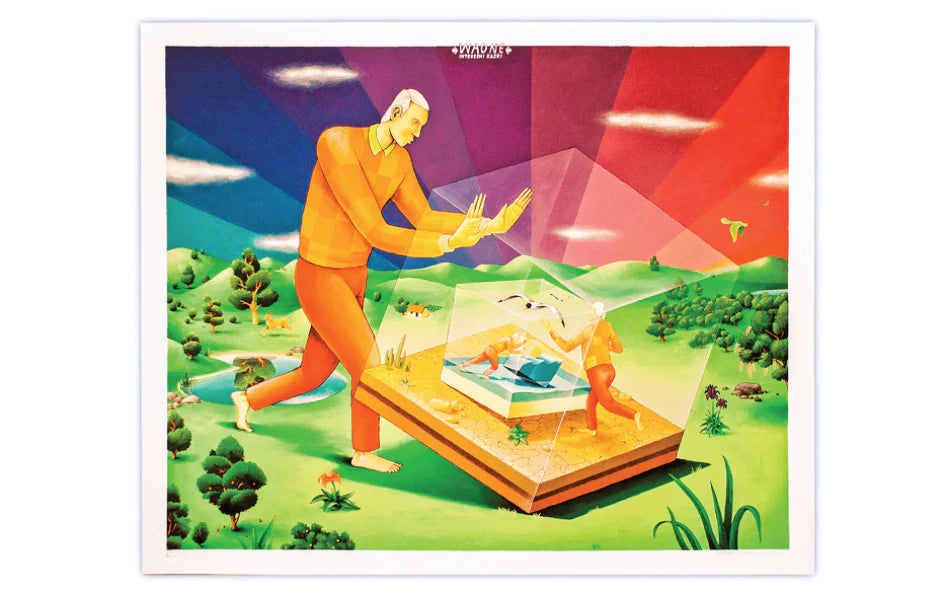 Triad Waone print by Interesni Kazki on sale at Underdogs gallery