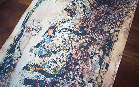 Limited edition Contingency piece by Alexandre Farto aka Vhils available at Underdogs