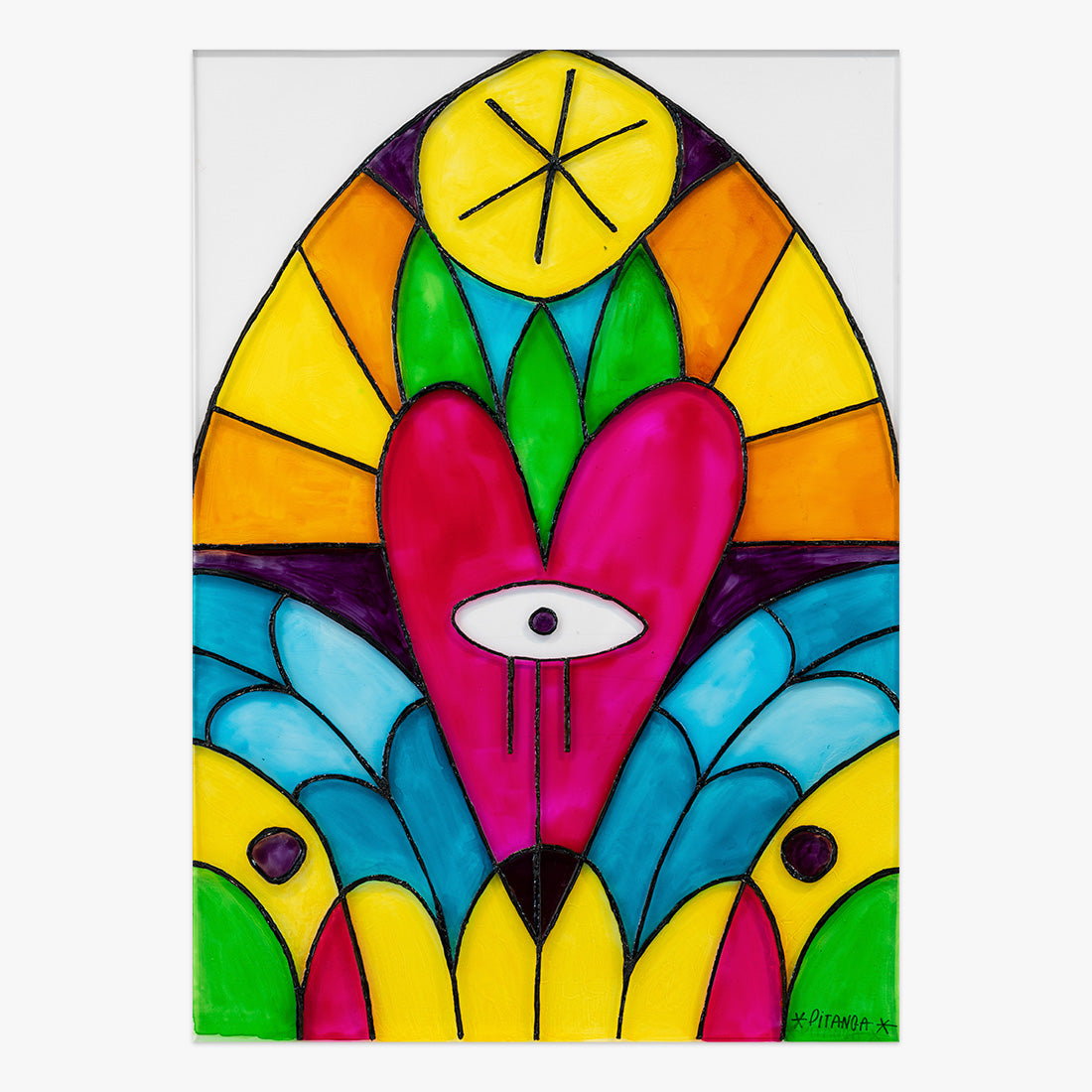 Collectible A Mesa Com O Amor art piece by Pitanga, sold via Underdogs