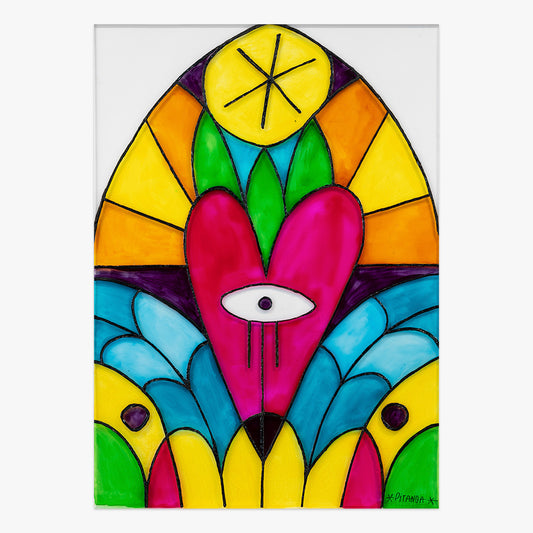 Collectible A Mesa Com O Amor art piece by Pitanga, sold via Underdogs