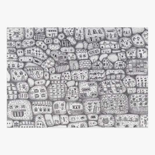 Limited edition Tetris V piece by Ana Aragão available at Underdogs