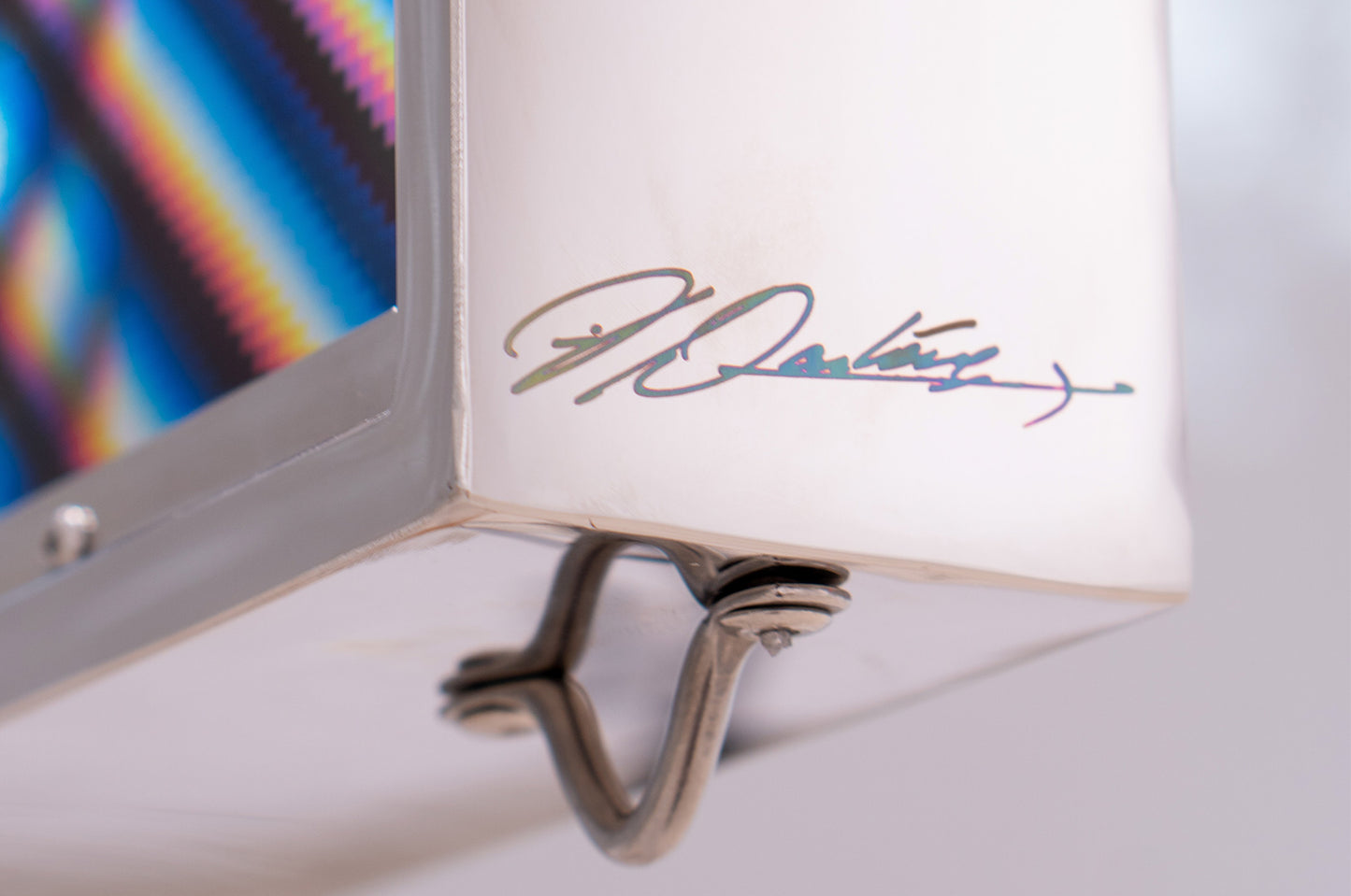 Collectible W3 Structural art piece by Felipe Pantone, sold via Underdogs