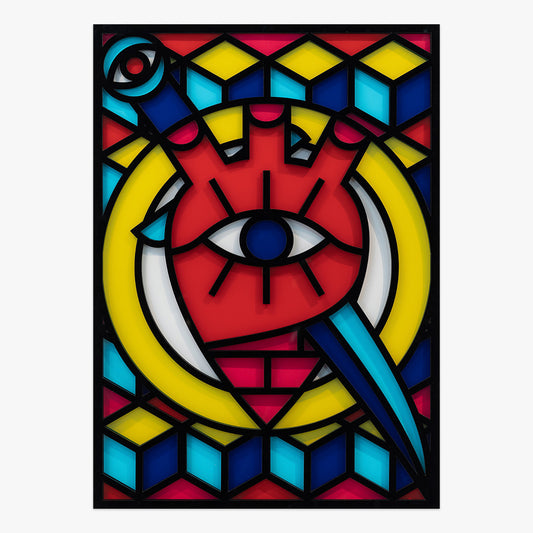 Collectible Food For Soul art piece by AkaCorleone, sold via Underdogs