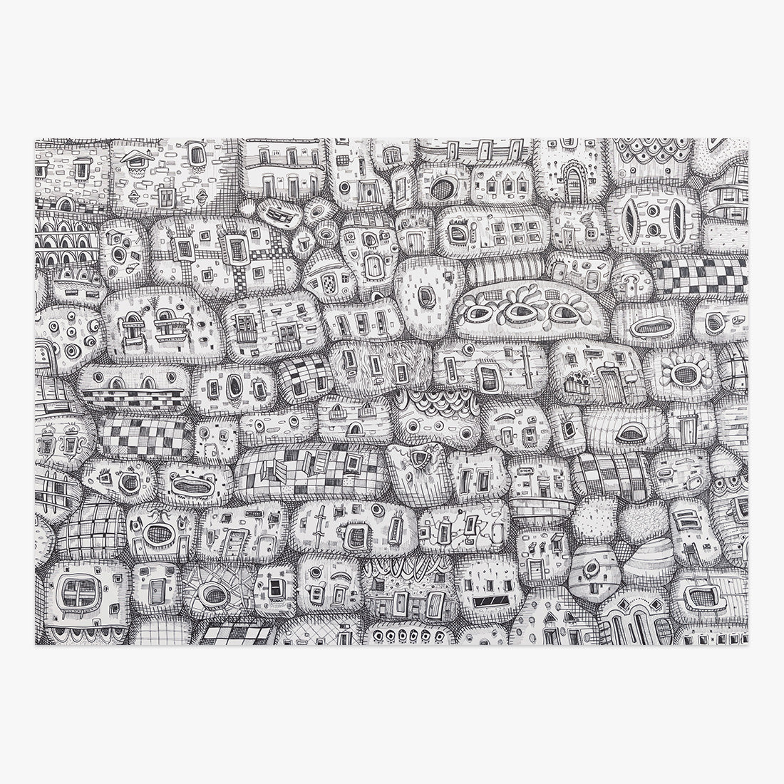 Tetris Viii print by Ana Aragão on sale at Underdogs gallery