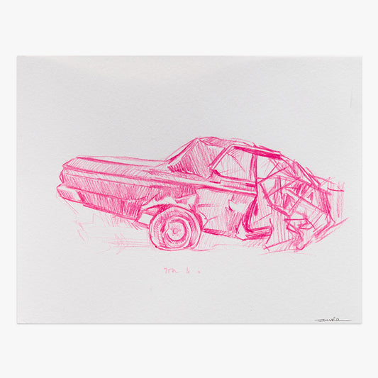 Collectible The Beginning Of The Road art piece by Tamara Alves, sold via Underdogs