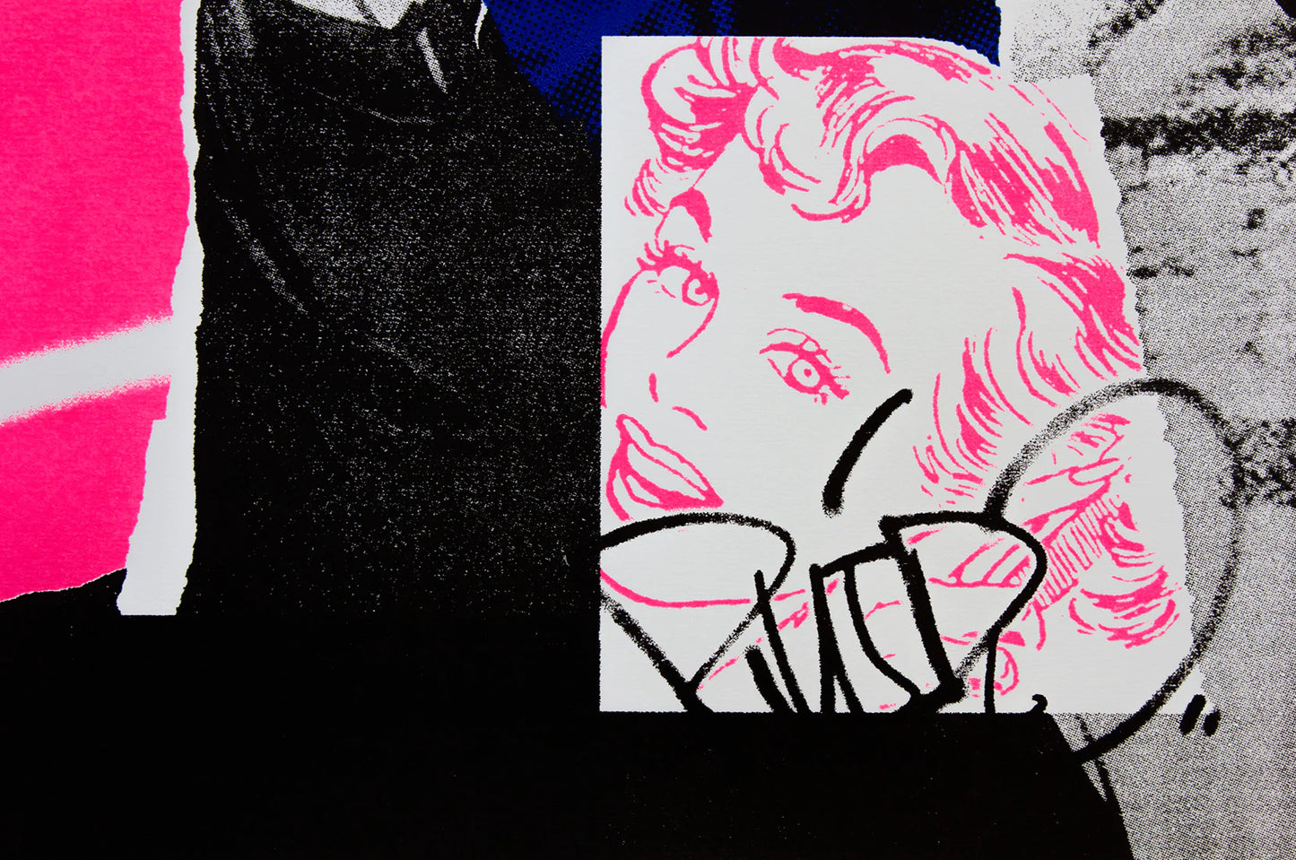 Collectible Self Love Ruido Screen Print art piece by Ruído, sold via Underdogs