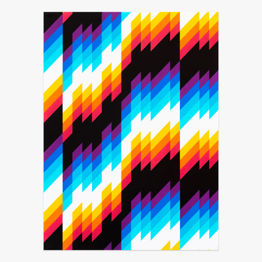 Collectible Chromadynamica P art piece by Felipe Pantone, sold via Underdogs