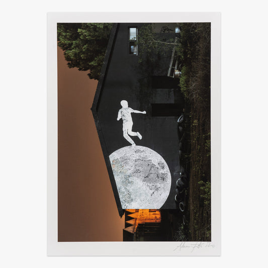 Limited edition Les Enfants D Ouranos Leap Artists Proof piece by JR & Alexandre Farto aka Vhils available at Underdogs