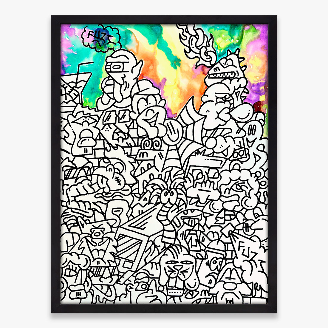 Buy the Untitled artwork by FUZI now at Underdogs