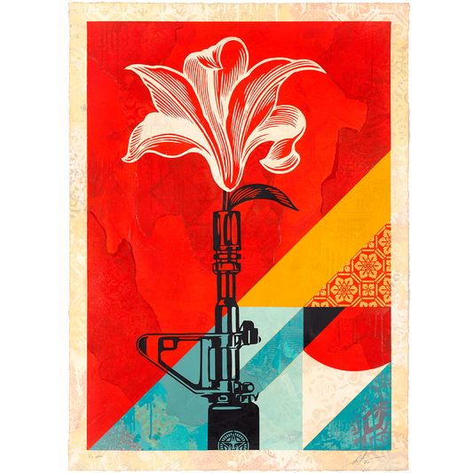 Buy the Ar Lily artwork by Shepard Fairey now at Underdogs