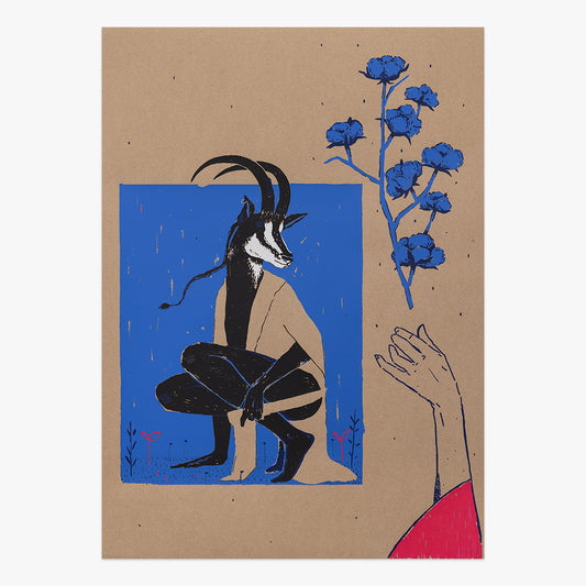 Tchoquewe Um Ritual Contra O Fim Dos Tempos Screen Print print by Verkron on sale at Underdogs gallery