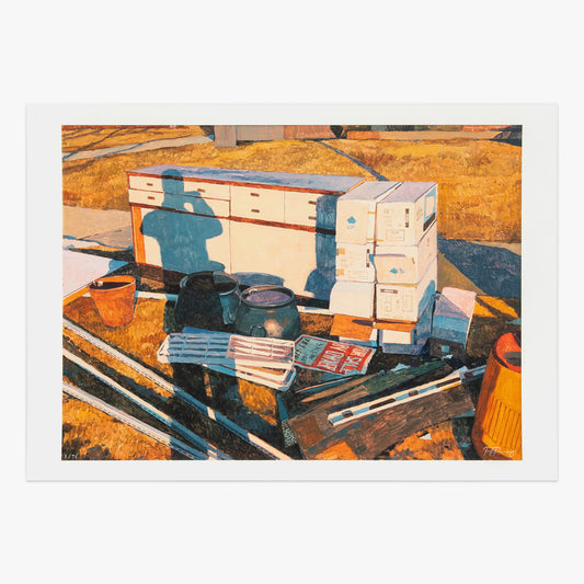 Collectible Craigslist Still Life No Giclee art piece by Pat Perry, sold via Underdogs