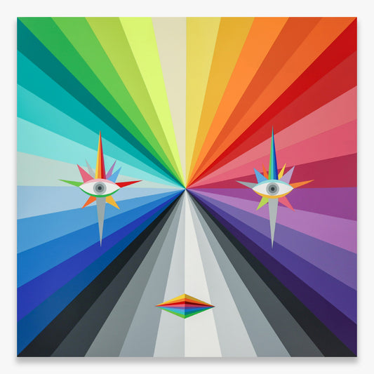 Buy the Chromask I artwork by Okuda San Miguel now at Underdogs