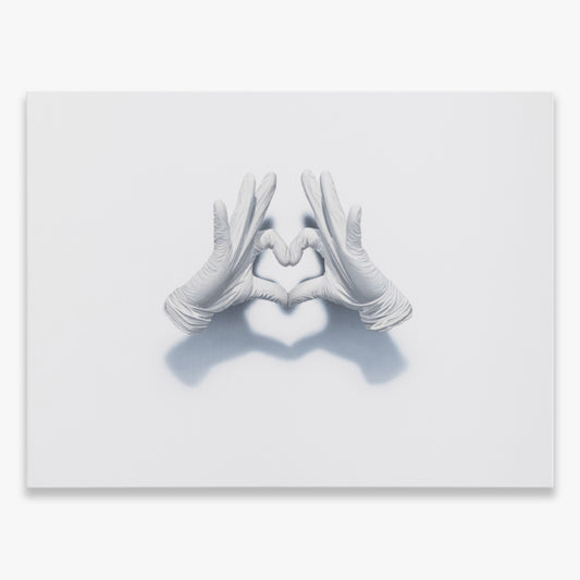 Collectible Love Gloves Iii art piece by Nuno Viegas, sold via Underdogs