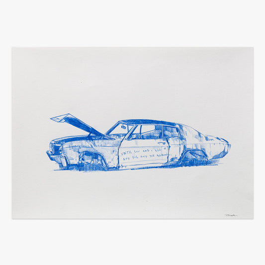 Limited edition The Beginning Of The Road piece by Tamara Alves available at Underdogs