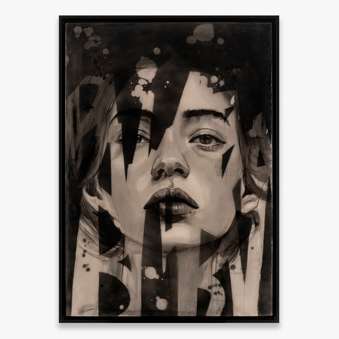 We Reclaim Our Flames print by Tamara Alves on sale at Underdogs gallery