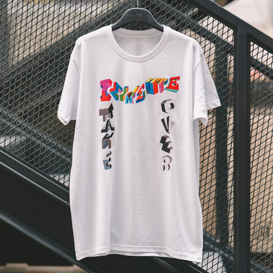 Collectible T Shirt Take Over art piece by Iminente, sold via Underdogs