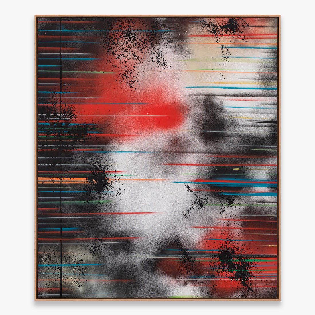 Collectible Moment Magnitude Scale art piece by FUTURA, sold via Underdogs