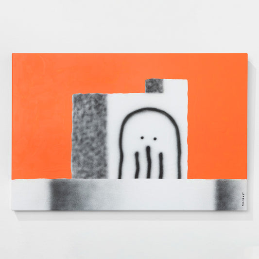 Collectible Factory Roof art piece by Kampus, sold via Underdogs