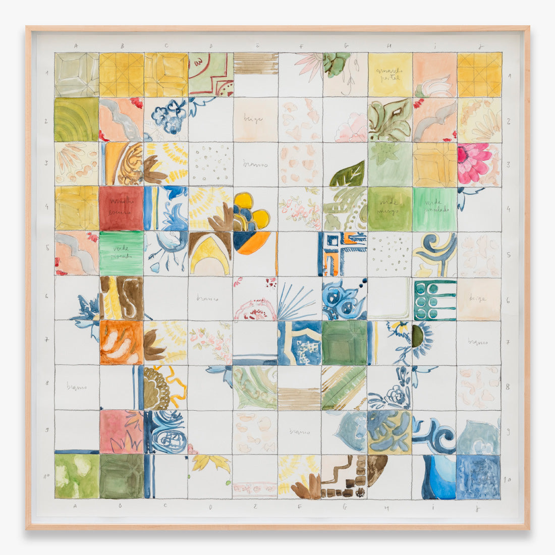 Limited edition Tile Sketch piece by Pedrita Studio available at Underdogs