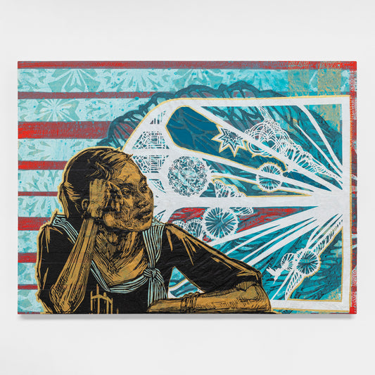 Buy the Girl From Ranoon Province artwork by Swoon now at Underdogs