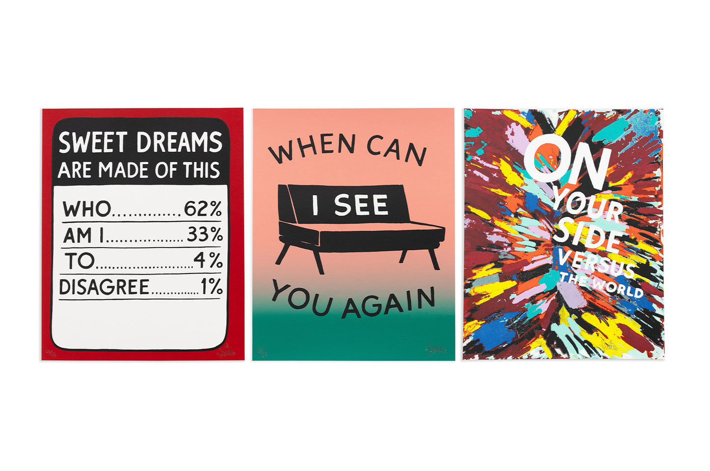 Buy the Artists Proof Pack Of Six artwork by ESPO now at Underdogs