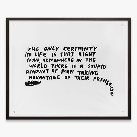 (rolls eyes to everyone saying “the only certainty in life is death”)