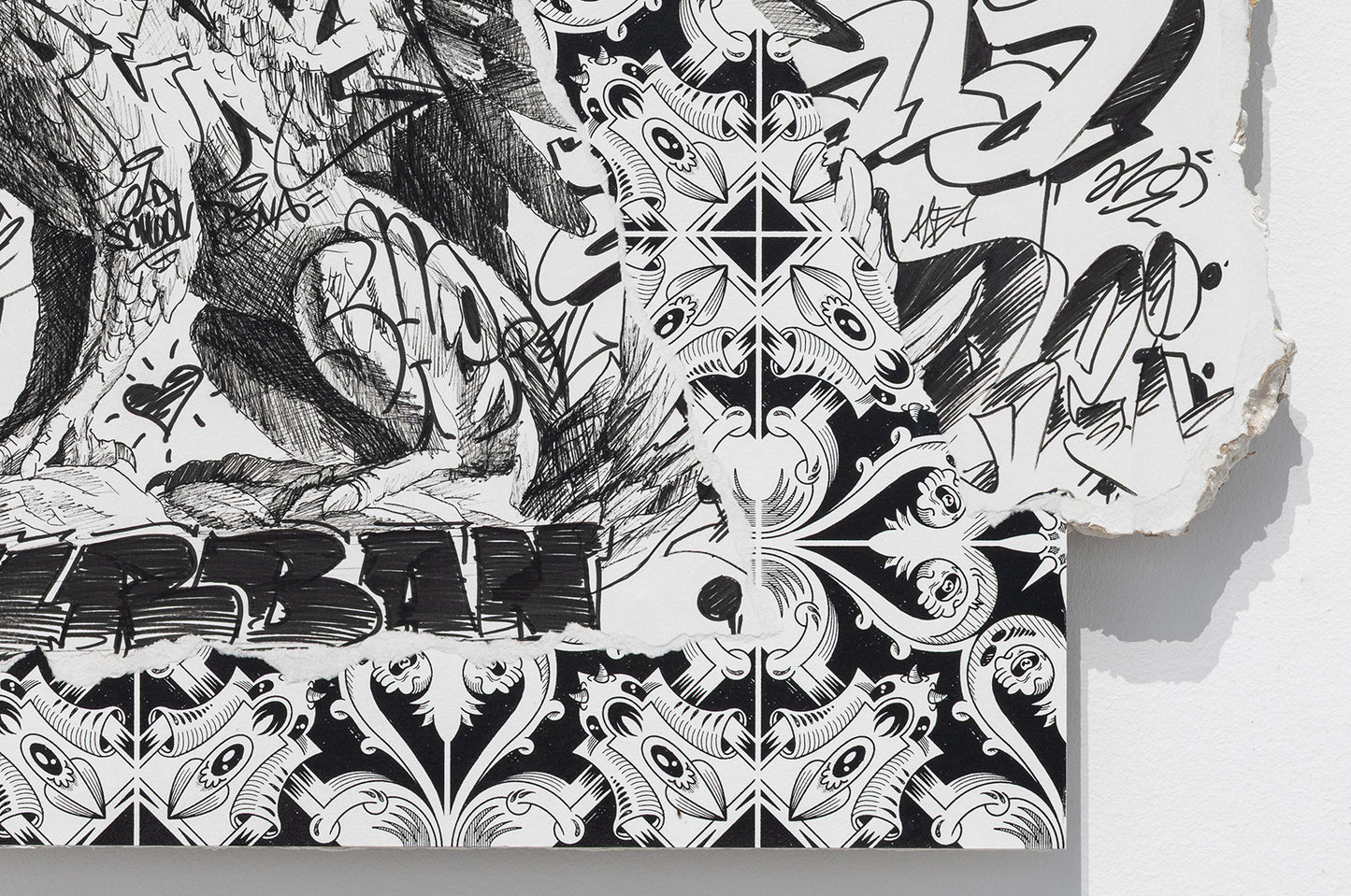 Untitled Griffin Az536 print by Add Fuel & PichiAvo on sale at Underdogs gallery