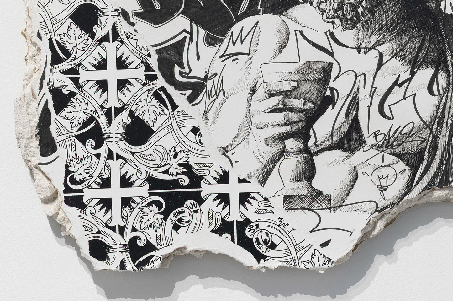 Untitled Bacchus Az533 print by Add Fuel & PichiAvo on sale at Underdogs gallery