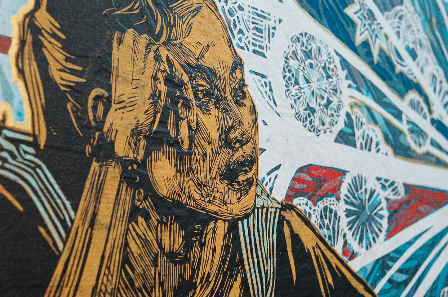 Limited edition Girl From Ranoon Province piece by Swoon available at Underdogs