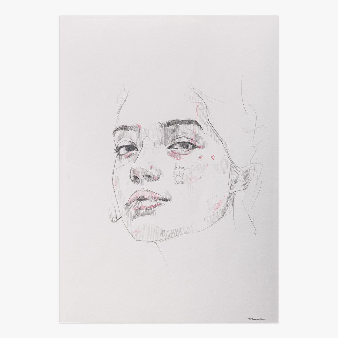 Limited edition The Beginning Of The Road piece by Tamara Alves available at Underdogs