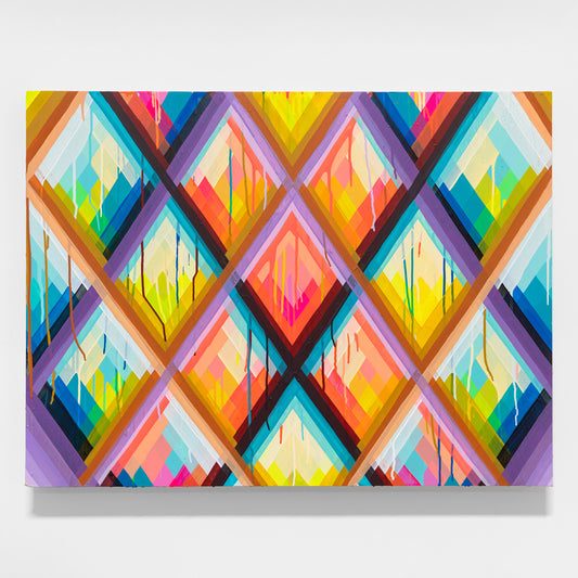 Untitled print by Maya Hayuk on sale at Underdogs gallery