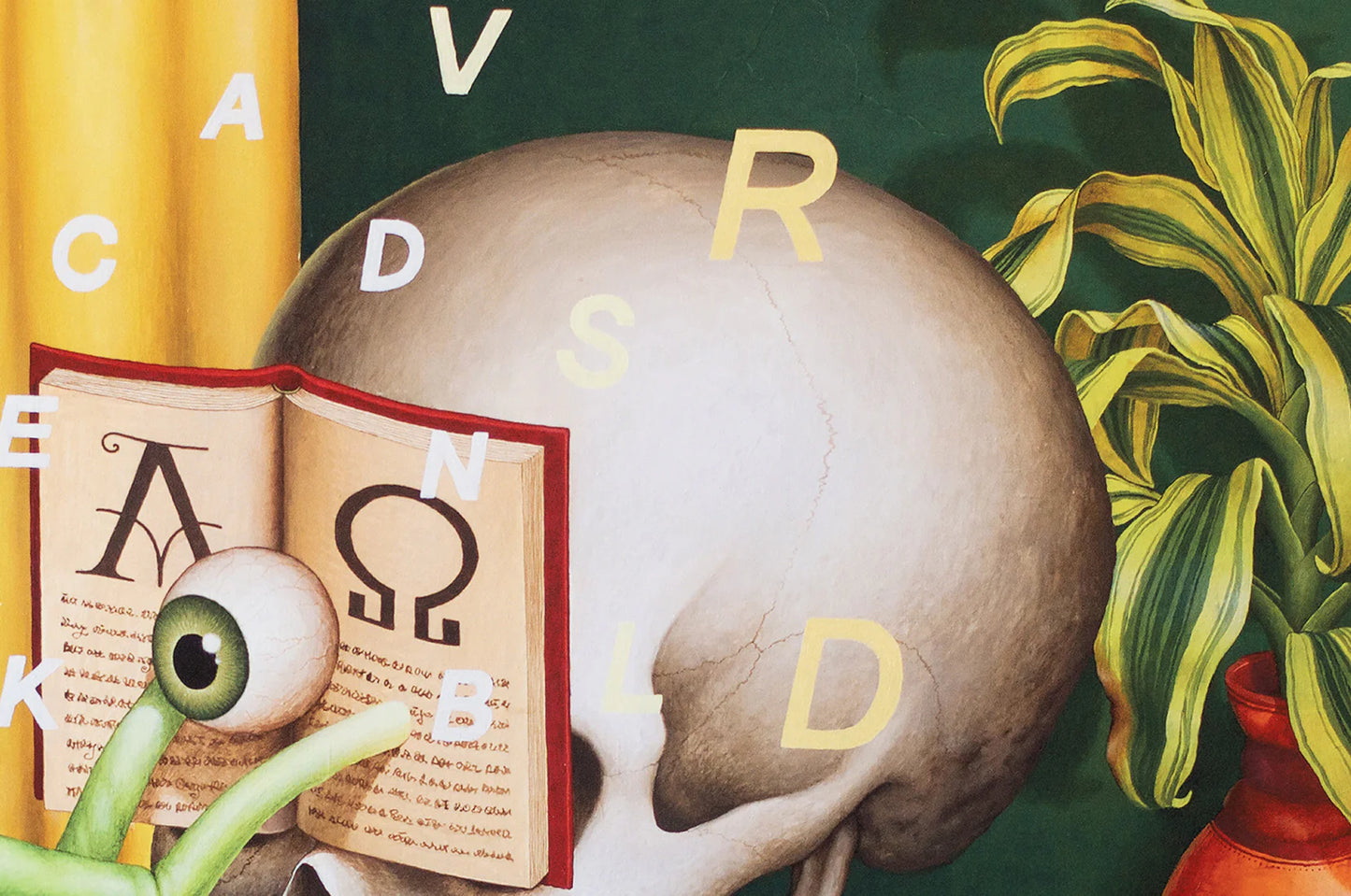 Buy the Alpha And Omega Waone Giclee Print artwork by Interesni Kazki now at Underdogs