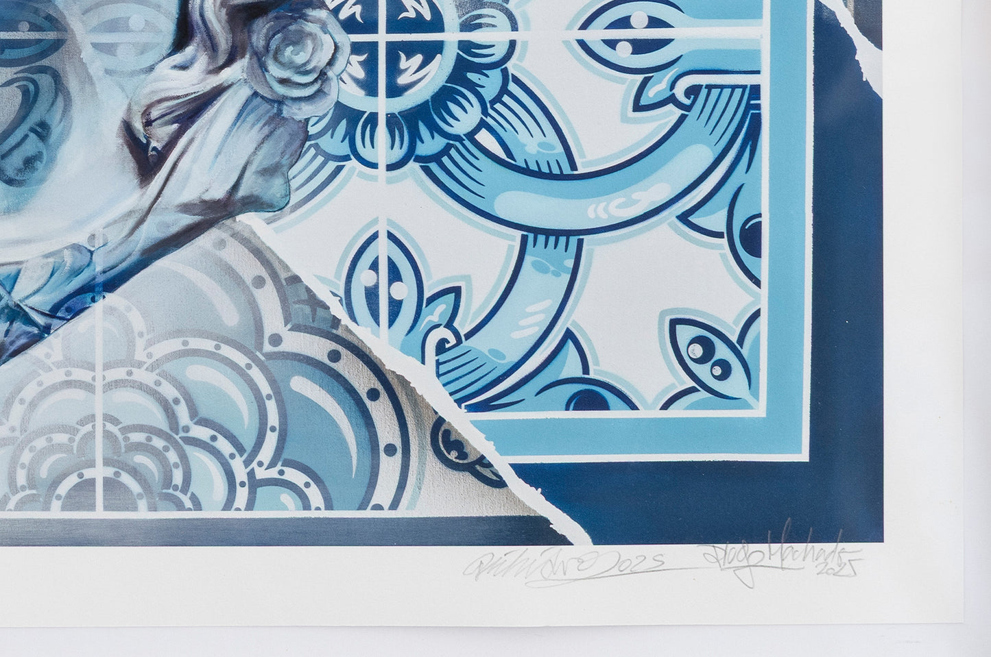 Fauna Material print by Add Fuel & PichiAvo on sale at Underdogs gallery