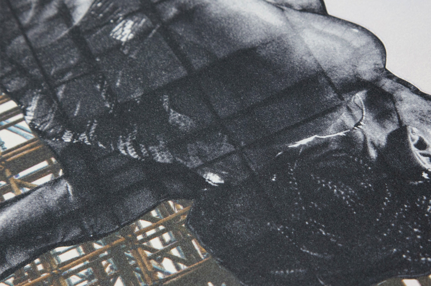 Giants Rising Up Hong Kong China print by JR on sale at Underdogs gallery