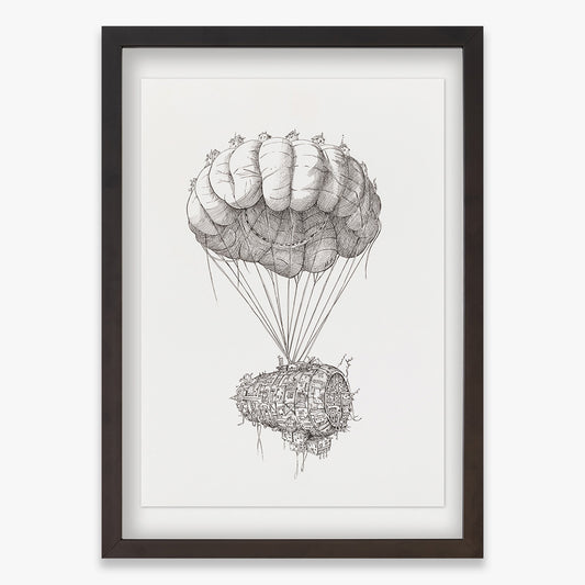 Buy the Airdrop artwork by Ana Aragão now at Underdogs