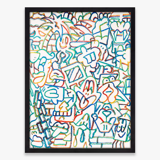 Limited edition Untitled piece by FUZI available at Underdogs