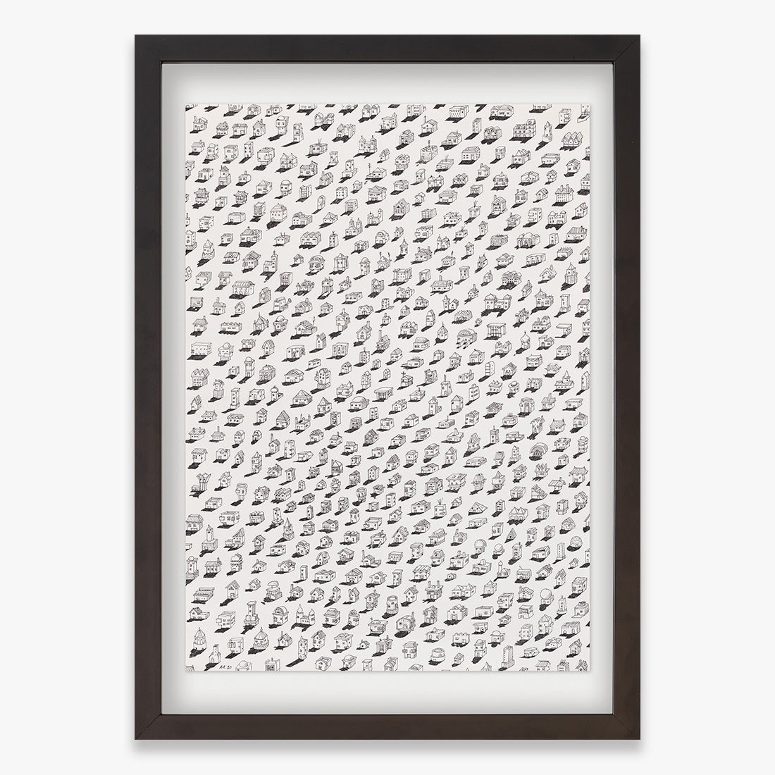 Collectible Social Distancing art piece by Ana Aragão, sold via Underdogs