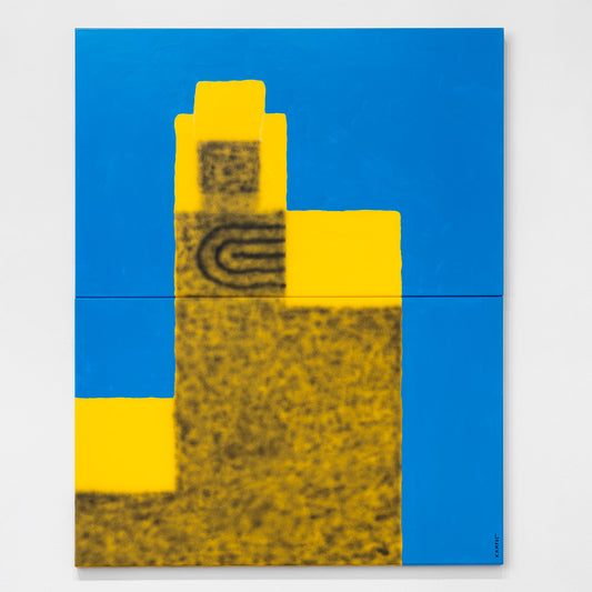 Rooftop print by Kampus on sale at Underdogs gallery