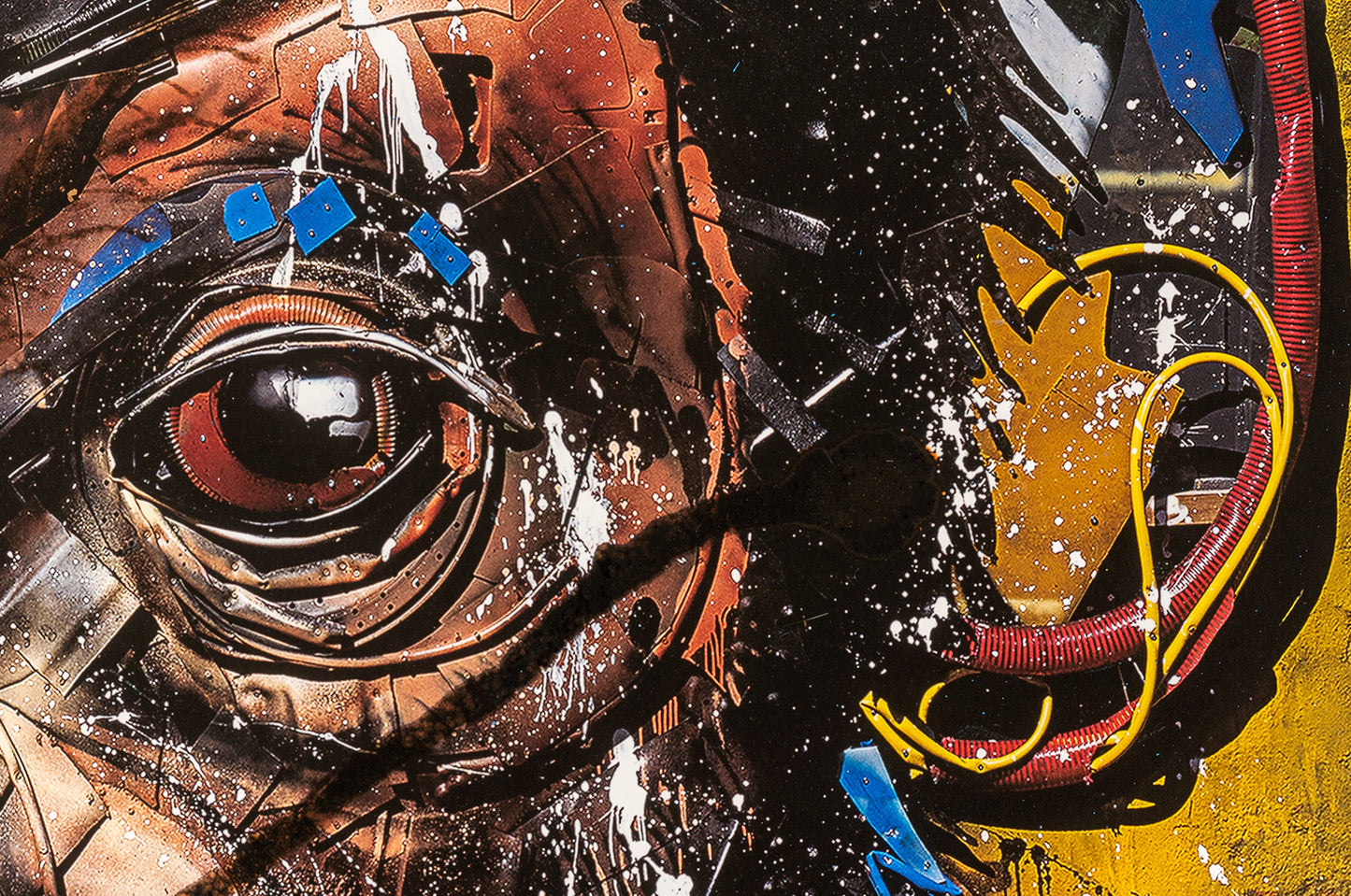 Buy the Origin artwork by Bordalo II & Alexandre Farto aka Vhils now at Underdogs