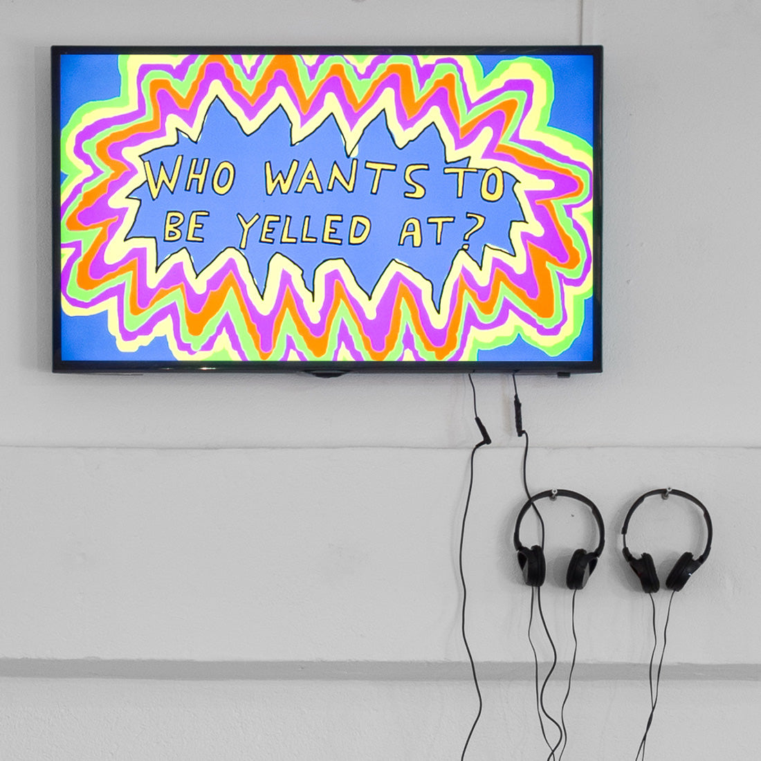 Who Wants To Be Yelled At print by Wasted Rita on sale at Underdogs gallery